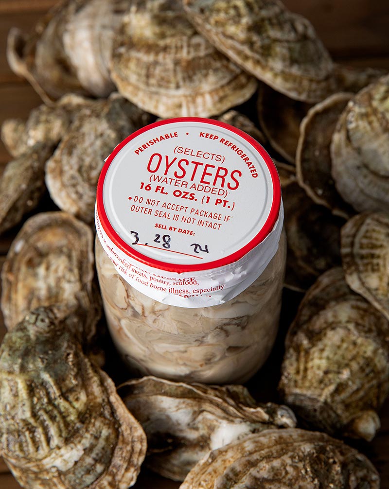 Pint of Shucked Chesapeake Oysters - Sea Farms Inc.